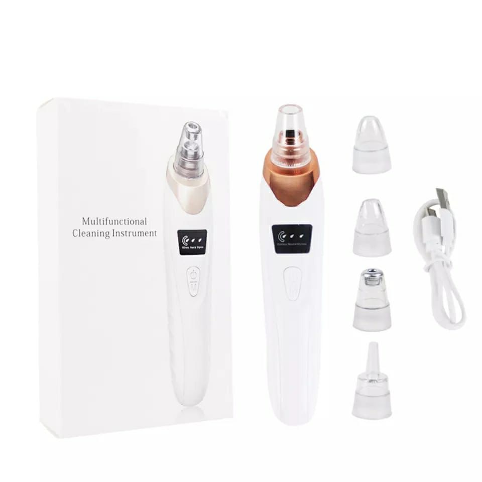 lectric Blackhead Remover | Vacuum Acne & Pore Cleaner | 5 Heads Suction Machine | Skin Care & Exfoliating Tool